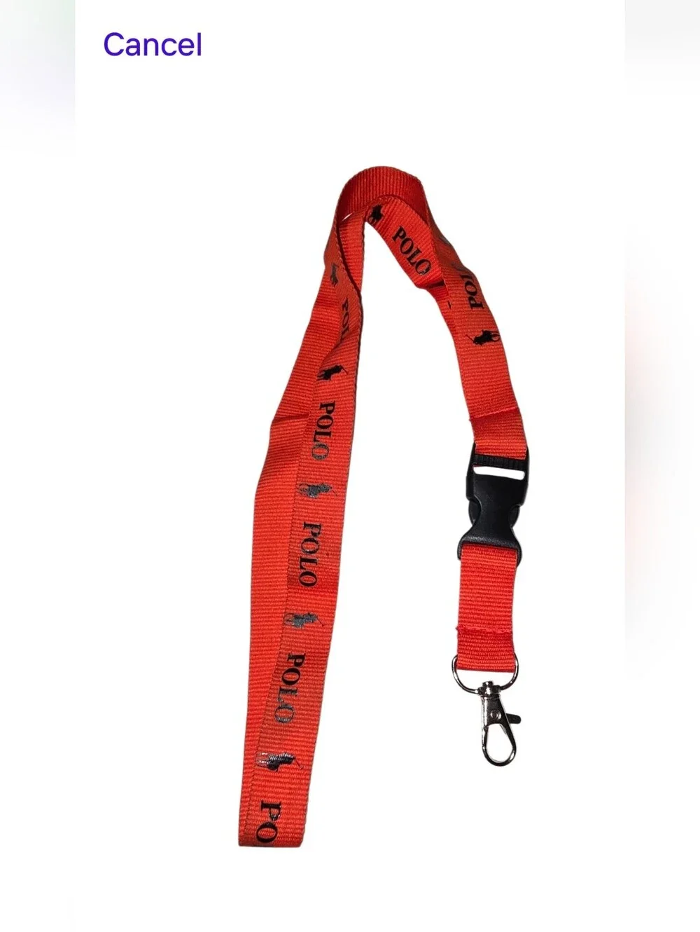 #13 Roxy Multicolor & Black Lanyard Set with Red Strap